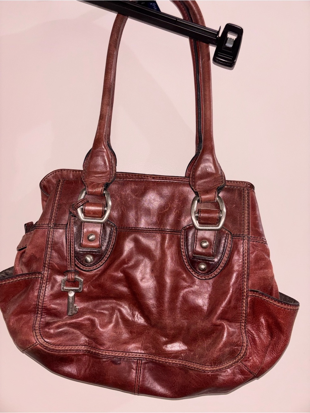 Fossil Classic Women's Leather Tote Bag